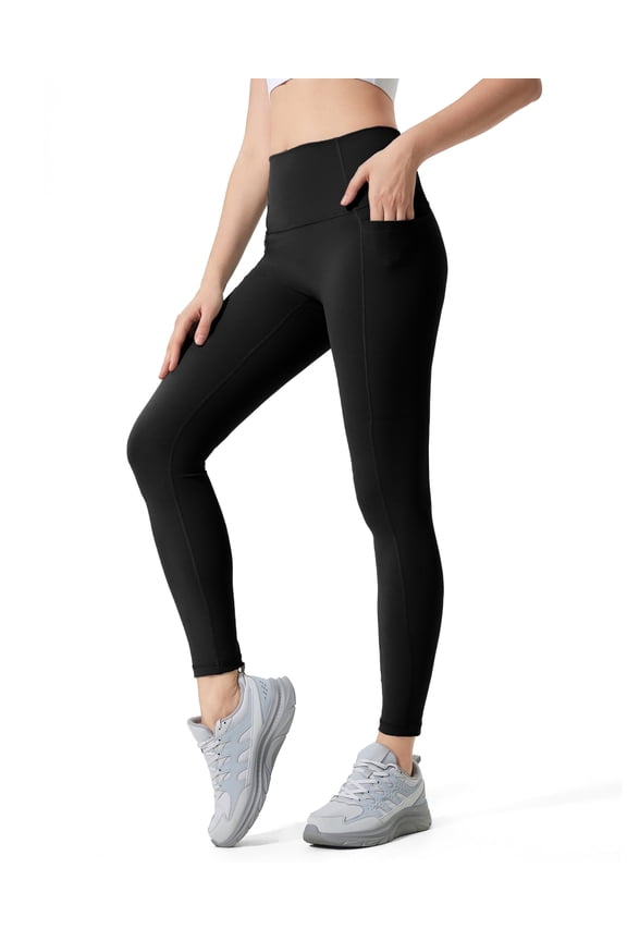 Yoga Pants for Women High Waist Tummy Control Workout Running Yoga Leggings with Two Pockets