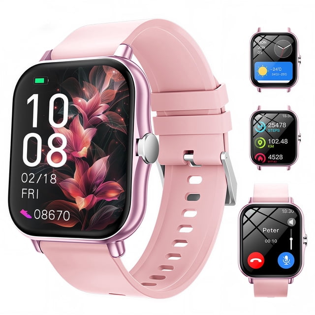 FITORA Bluetooth 5.4 Smartwatch with 1.83