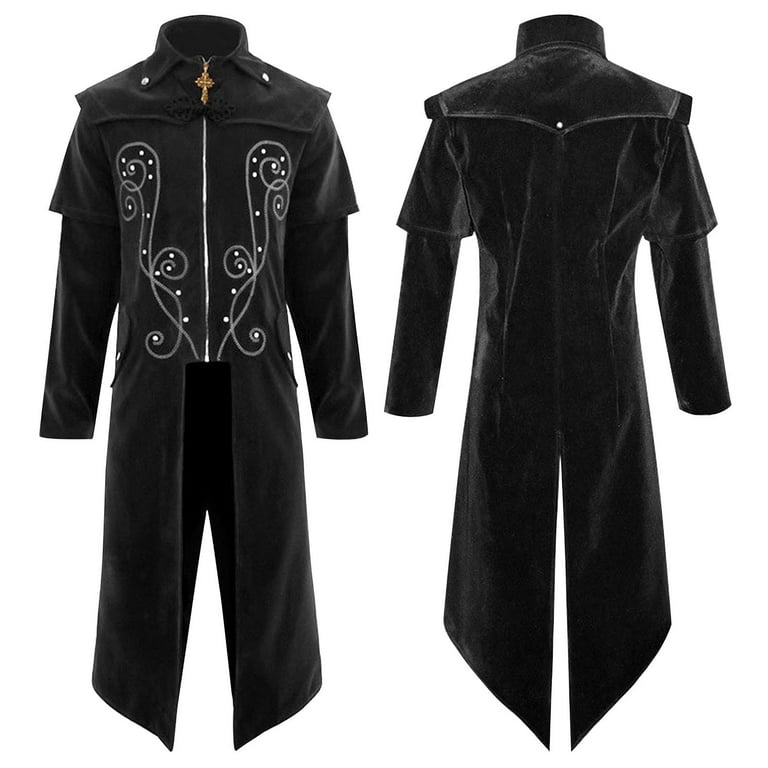 Mens gothic winter coat sales
