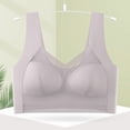 thumbnail image 1 of FITORON Plus Size High Impact Sports Bra for Women Wirefree, Seamless Maximum Support Workout Bra, Racerback for Large Bust Running Gym Yoga, Khaki,Size XL, 1 of 8