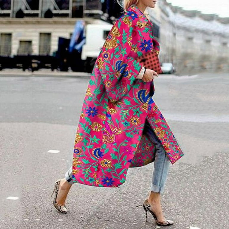 Hot top pink peacoat