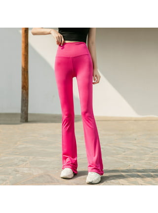 Solid Color Flared Sports Leggings Women High Waist Wide Leg Yoga Sport  Pants Gym Fitness Workout Tights Joggers Casual Trousers - AliExpress