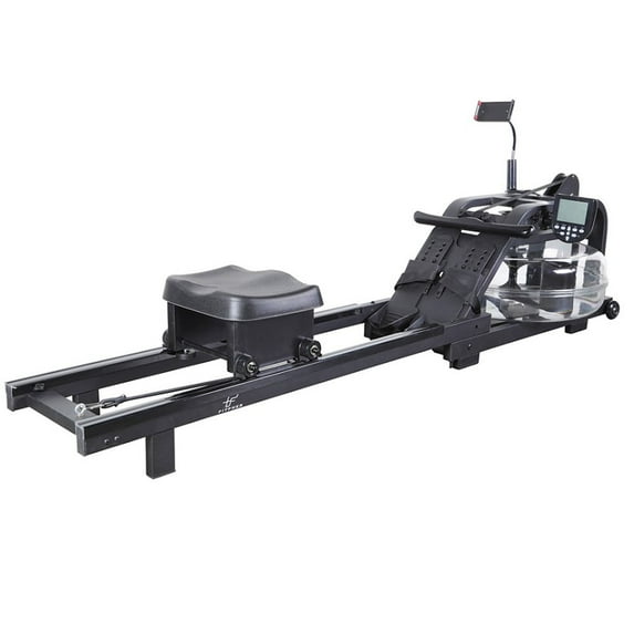 FITPHER FP-ROW37 Water Rowing Machine, Black, 275 lbs