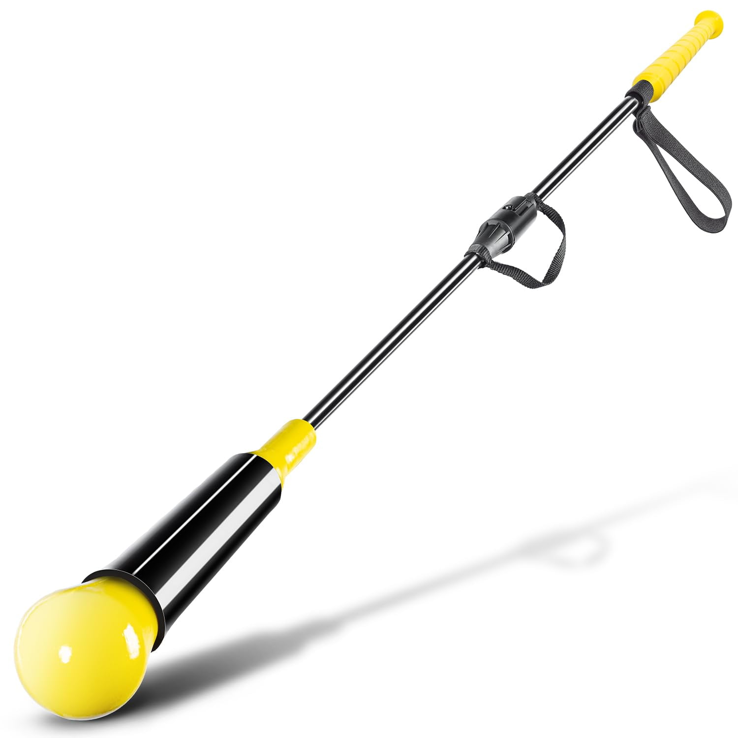 FITPLAY Batting Swing Trainer, 52'' Hitting Stick for Baseball and Softball, Improve Swing Mechanics