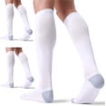 thumbnail image 1 of FITRELL 3 Pairs Compression Socks for Women and Men 20-30mmHg-Circulation Support Socks, 1 of 9