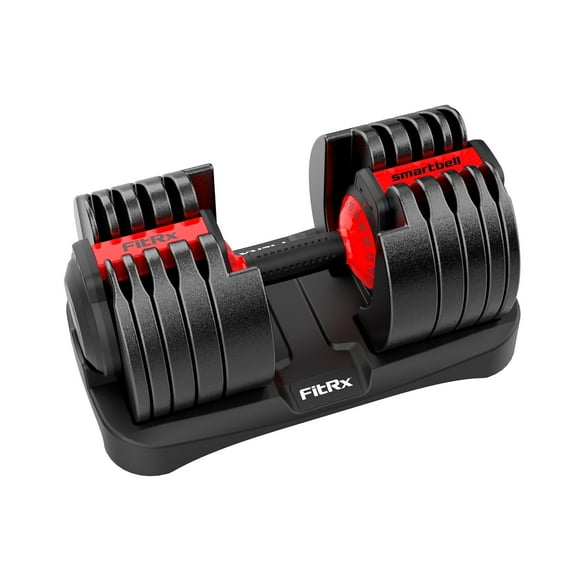 FitRx SmartBell XL, 90lb Adjustable Dumbbell Set with Quick-Select Weights for Home Gym