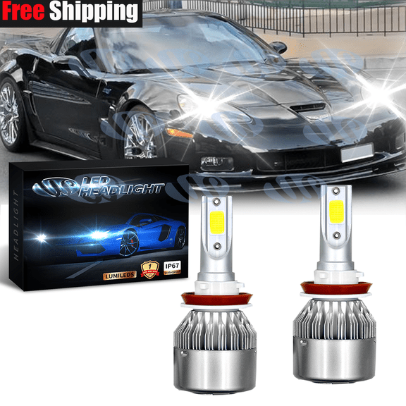 FITS 2005-2013 C6 Corvette Morimoto Plug & Play LED Headlight Lights Bulbs 2PC