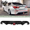 thumbnail image 1 of FITS 2014-2017 INFINITI Q50 GLOSS BLACK SHARK FIN REAR DIFFUSER W/ LED BRAKE LIGHT, 1 of 7