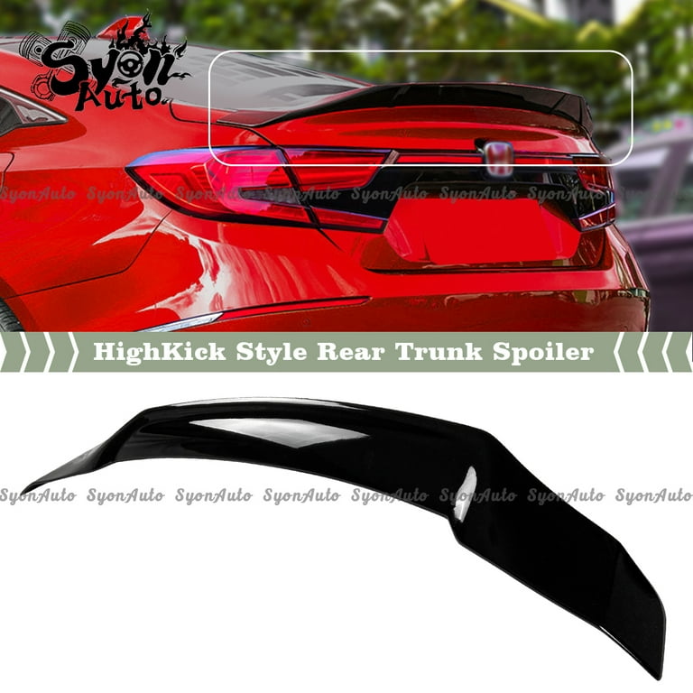FITS 2018-2021 HONDA ACCORD GLOSS BLACK JDM HIGHKICK STYLE