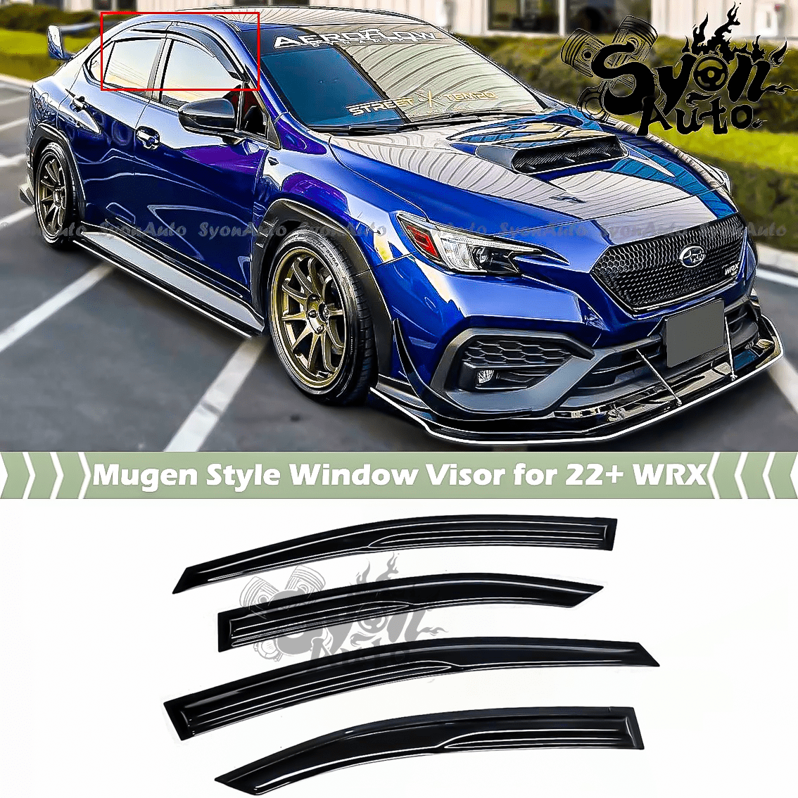 2022 Wrx Rain Guards