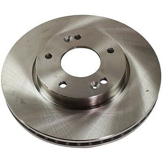 FITS Disc Brake Rotor For 2010-2013 Kia Forte Front Left or Right Solid 1 Pc FWD