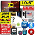 thumbnail image 1 of FITS/FOR KIA HYUNDAI 10.6" BLUETOOTH CD/DVD USB CAR RADIO STEREO PKG  INCLUDES VEHICLE SPECIFIC INSTALLATION HARDWARE INCLUDING DASH KIT, WIRE HARNESS, AND ANTENNA ADAPTER WHEN REQIRED., 1 of 7