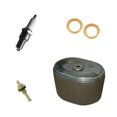 thumbnail image 1 of FITS HONDA GX160 SERVICE KIT SPARK PLUG AIR FILTER COPPER WASHER FUEL PETCOCK 5.5HP, 1 of 1