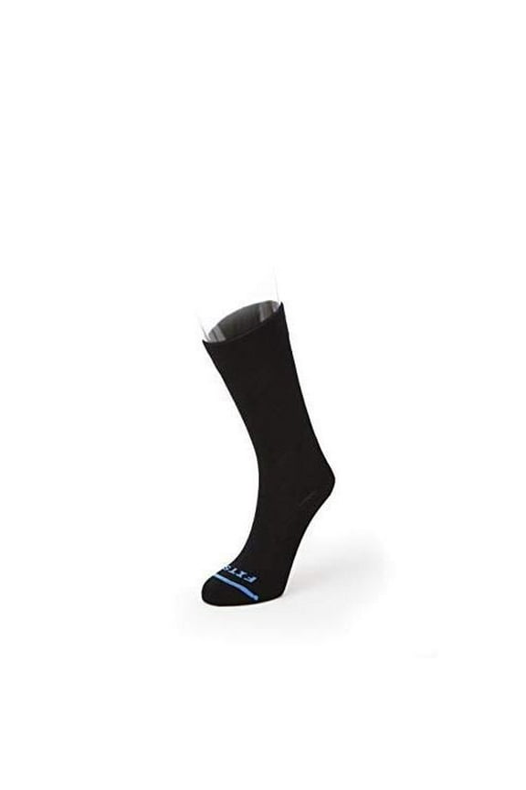 FITS Unisex Business Crew Socks Black - F5001-000 BLACK