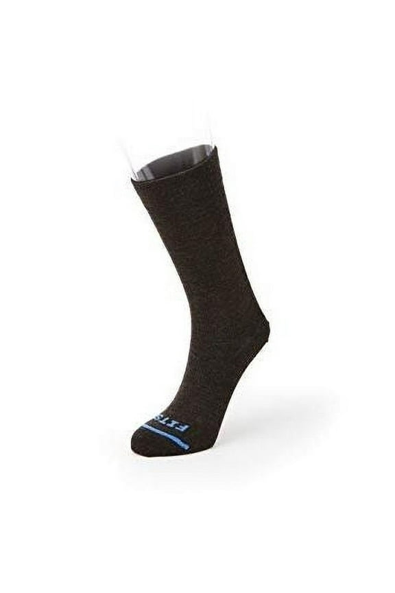 FITS Unisex Business Crew Socks Chestnut- F5001-205 CHESTNUT