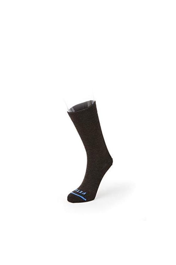 FITS Unisex Business Crew Socks Chestnut- F5001-205