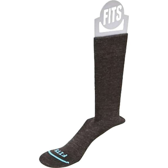 FITS Unisex Business Crew Socks Chestnut- F5001-205