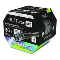 FITT Force Pro 5/8" x 50' Commercial Grade Black Garden Hose