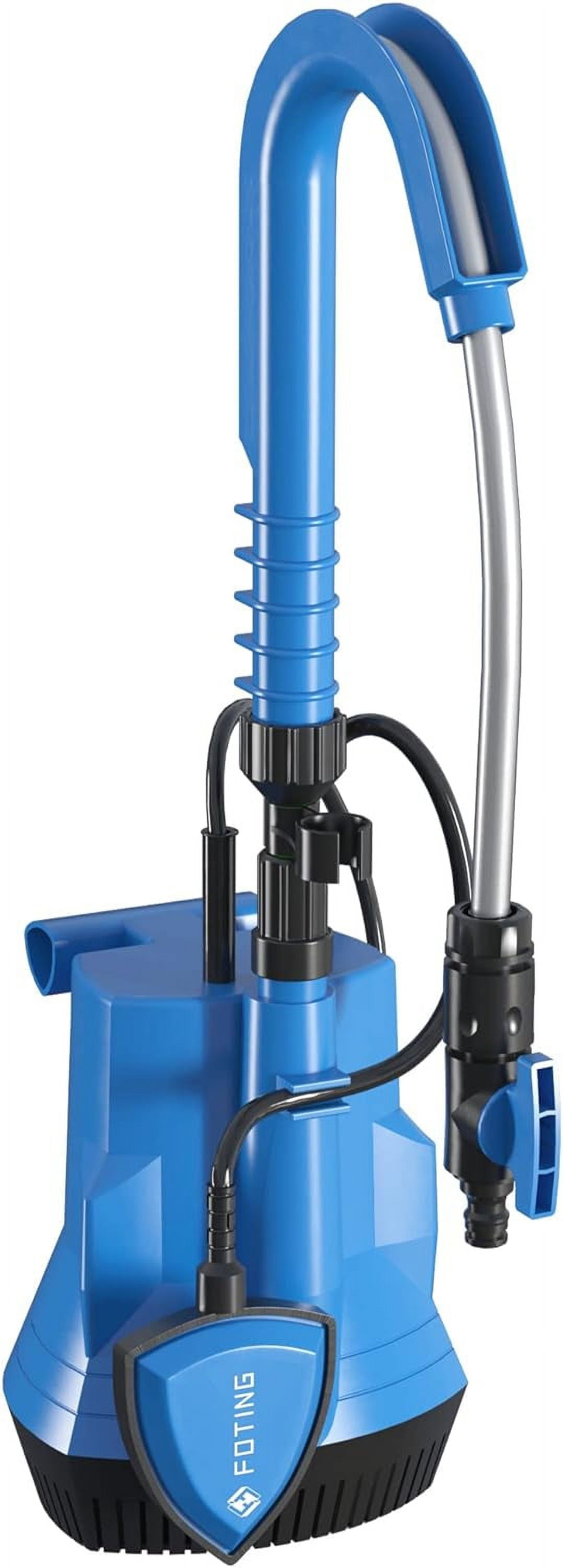 FITTING 1/2 Water Barrel Pump, 1111 GPH 34 FT Sump Pump Submersible