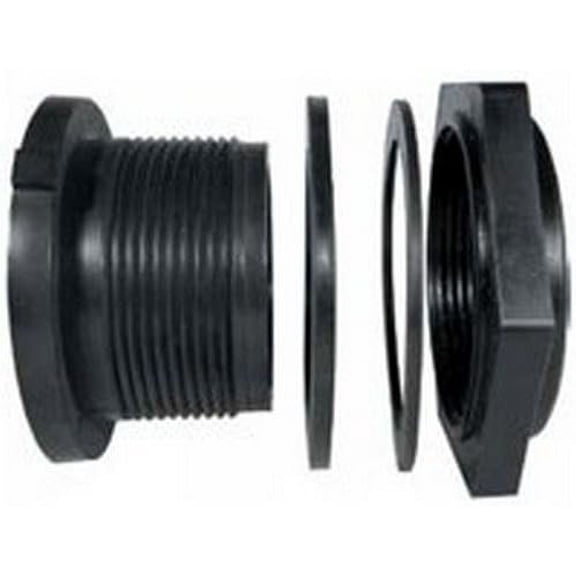 Green Leaf Bulkhead Fitting 1/2 Inch - Multicolor Residential Use, Standard Application