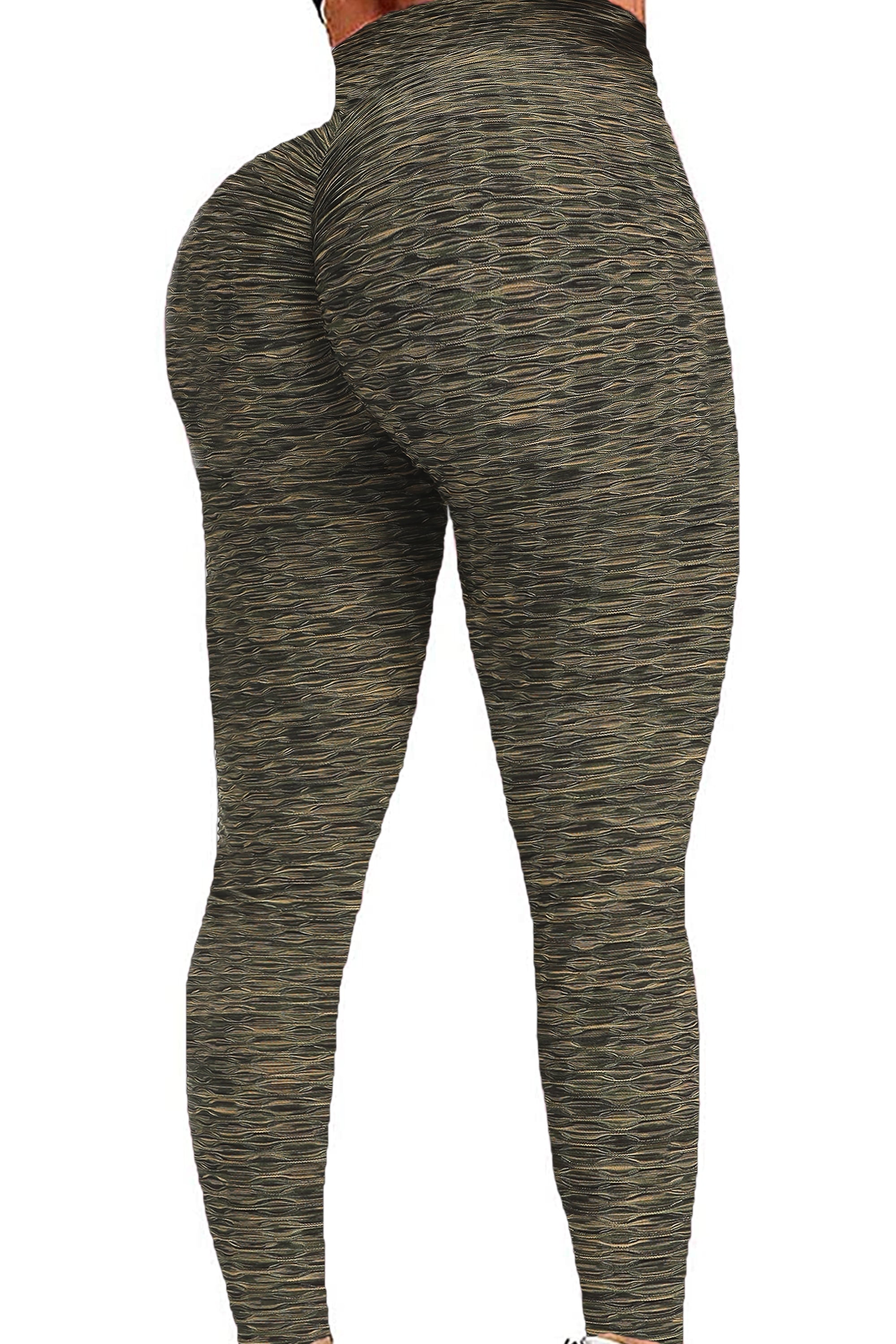 FITTOO Women Booty Yoga Pants Women High Waisted Ruched Butt Lift