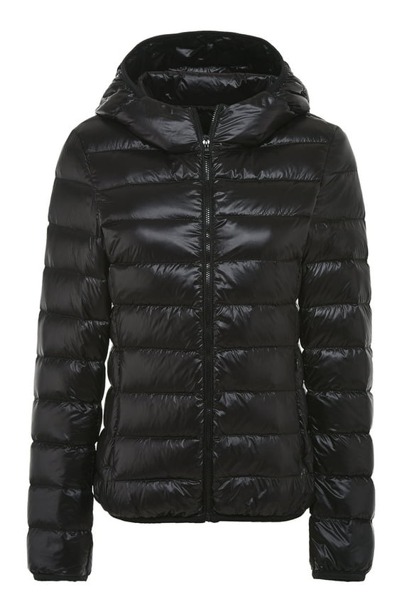 Women's Down Jacket Lightweight Packable Puffer Down Coats Winter Outerwear Windproof Parka Female