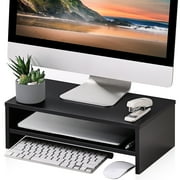 FITUEYES DT204201WB الكمبيوتر مراقب الناهض سطح المكتب الوقوف مع مساحة التخزين 2، 528 oz