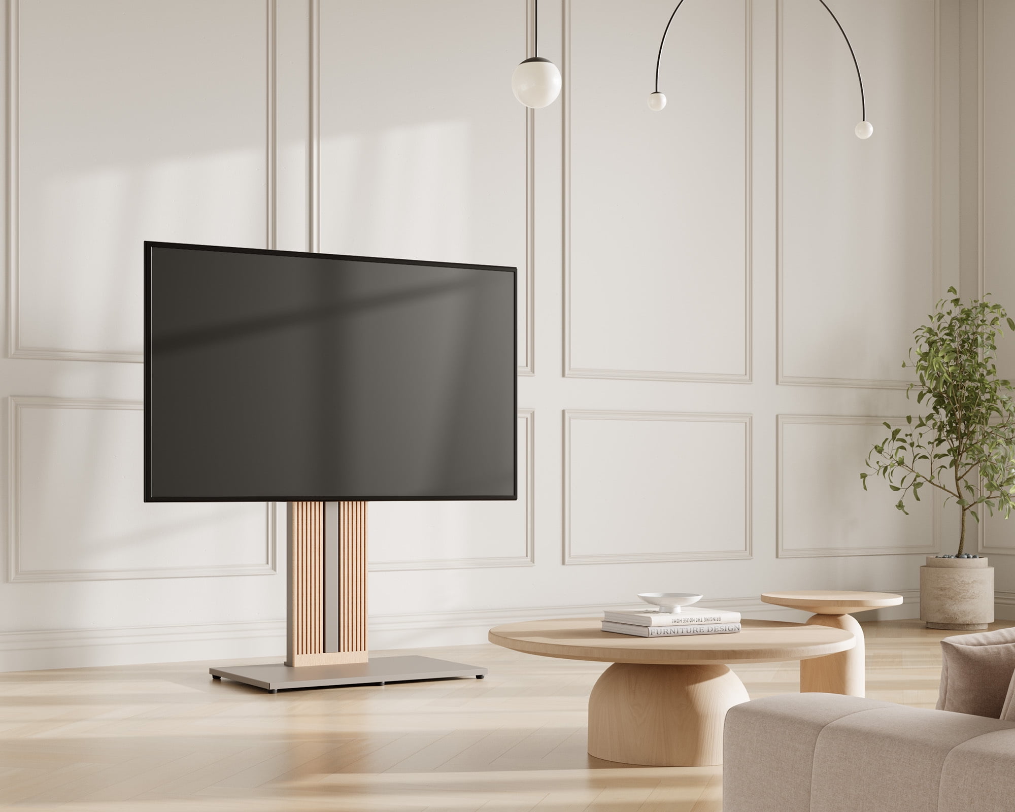 Ruote Universali FITUEYES - Portata 80 Kg, Filettatura M8, Girevoli 360°, Per Mobili E Supporti TV (4 Pezzi) - Foto 11