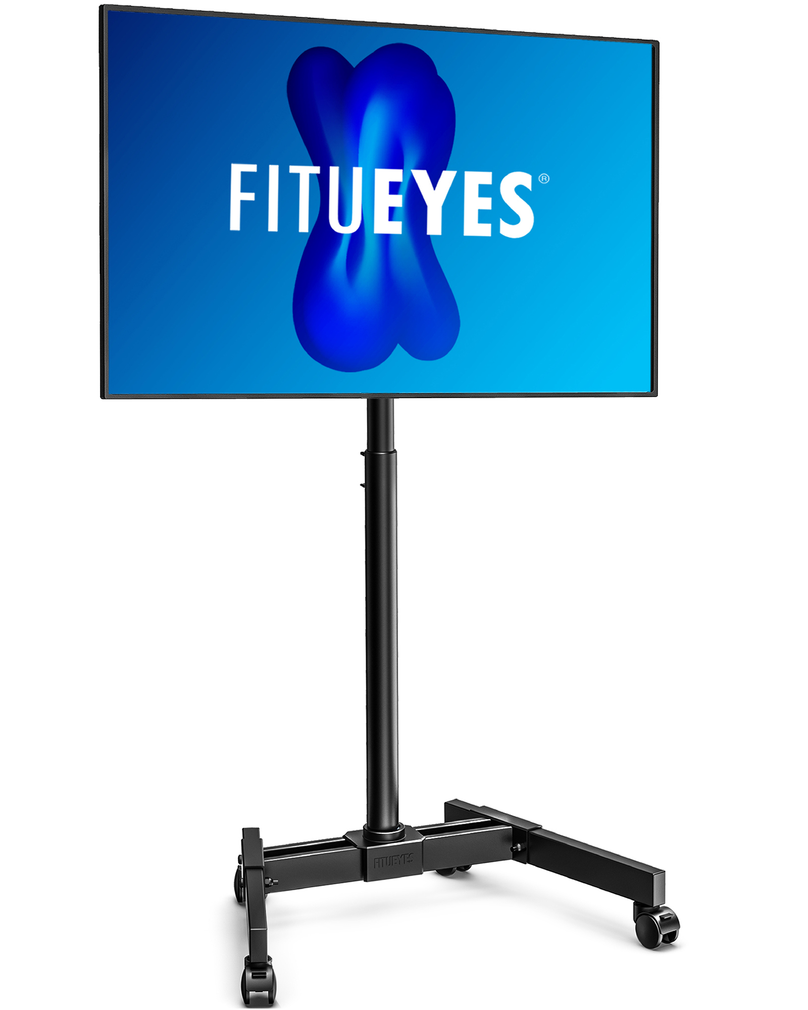 FITUEYES Floor TV Stand Mount with Swivel Bracket for TVs up to 42