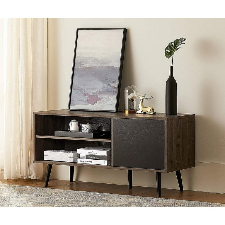 Mid century modern tv stand 50 inch deals