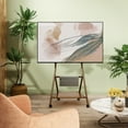 thumbnail image 1 of FITUEYES Storage Rolling TV Cart Height Adjustable Corner TV Stand Mount for TVs Up to 65 Inch, 1 of 4