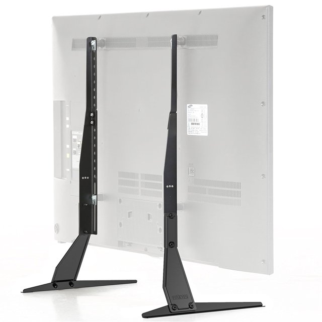 FITUEYES Universal TV Table Top Stand Base Mount fits 37" to 60" LCD