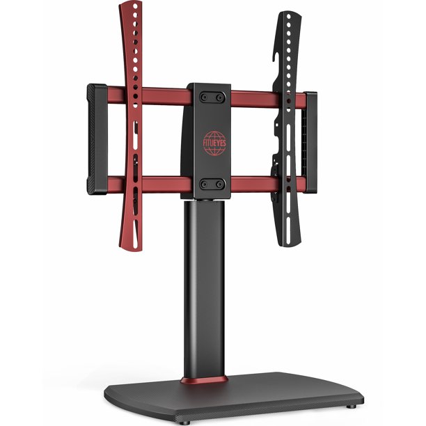 FITUEYES Universal Tabletop Swivel TV Stand with Mount for TVs up to 60