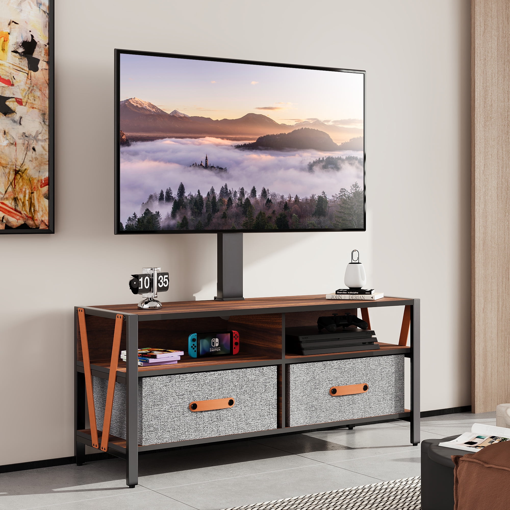 Tv Standfu Holz