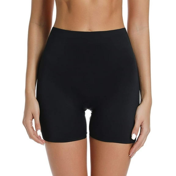 FITVALEN Anti Chafing Underwear Slip Shorts for Women Under Dress Invisible Seamless Boyshorts Panties Shapewear
