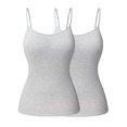 thumbnail image 1 of FITVALEN Camisole with Built in Bra for Women Basic Tank Top Adjustable Straps Cami Undershirts, 1 of 7