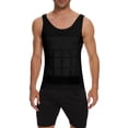 thumbnail image 1 of FITVALEN Men's Compression Shirt Undershirt Slimming Tank Top Workout Vest Abs Abdomen Slim Body Shaper, 1 of 8