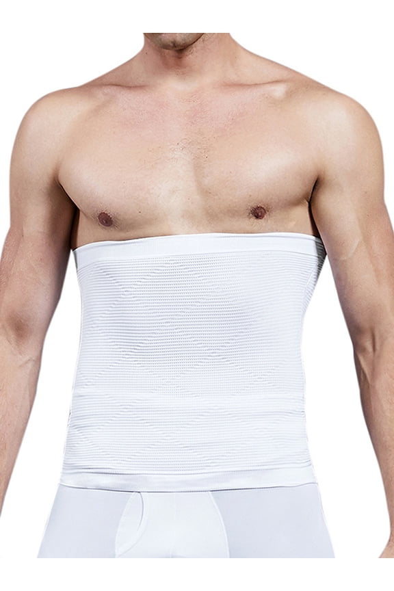 Men's Slimming Waist Trainer Tummy Control Body Shaper Girdle Belt Back Support Shaping Band Corset
