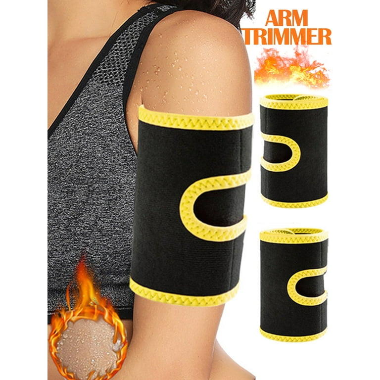 FITVALEN Neoprene Arm Trimmers Sauna Sweat Band for Women Weight Loss Compression Body Wraps Sport Workout Exercise Walmart