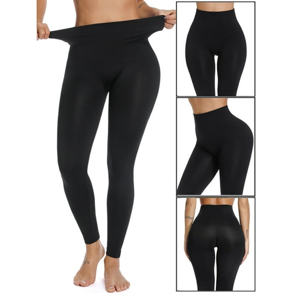 FITVALEN Seamless High Waisted Compression Leggings Anti-Cellulite Push Up GYM Shapewear Pants for Women Fitness