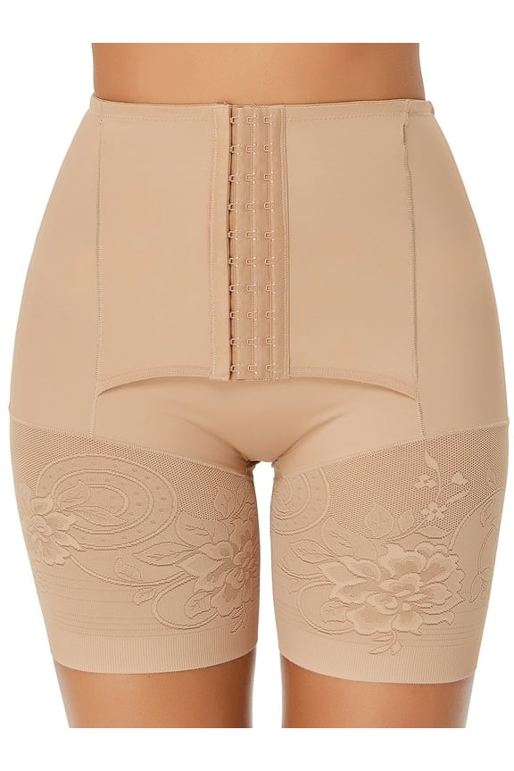 Tummy Control Panties for Women Body Shaper Lace Seamless Butt Lifter Waist Trainer Thigh Slim Girdle Shorts