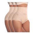 thumbnail image 1 of FITVALEN Women Butt Lifter Shapewear Hi-Waist Double Layer Tummy Control Panty Waist Trainer Body Shaper, 1 of 6