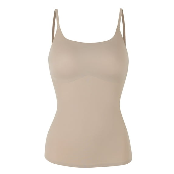 KIWI RATA Womens Camisole Sexy U-shaped Neck Vest Seamless Tank Top Cool Camisole for Lady