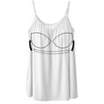 thumbnail image 1 of FITVALEN Women's Camisole with Built in Bra Adjustable Straps Tank Tops Loose Casual Cami Sleeveless Summer Tops, 1 of 6