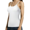 thumbnail image 1 of FITVALEN Women's Camisole with built in Bra Adjustable Spaghetti Strap Tank Top Cami Sleeveless Layer Top, 1 of 8