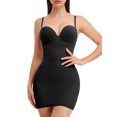 thumbnail image 1 of FITVALEN Women's Dress Full Slip Shapewear for Dress Seamless Bodysuit Lingerie Tummy Control Body Shaper with Built-in Bra Tops, 1 of 7