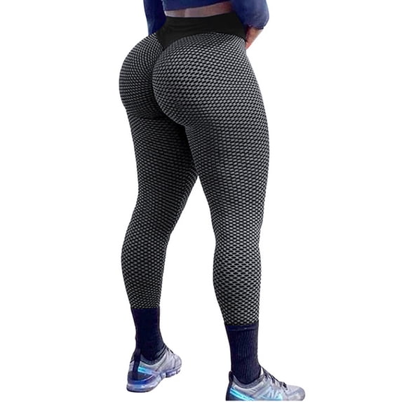 FITVALEN Women's High Waist Yoga Pants Scrunched Booty Leggings Workout Running Butt Enhance Textured Tights
