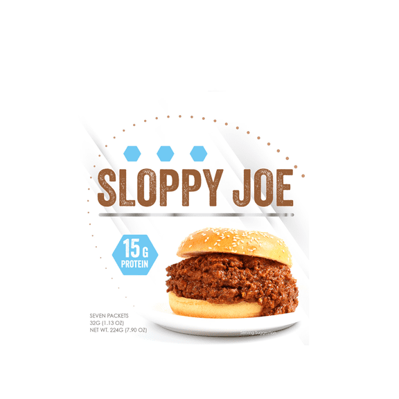 FITWISE - High Protein Entrees -  7 Servings Per Box (Sloppy Joe)