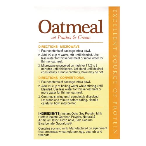 FITWISE High Protein Oatmeal Mix, 15g Protein, Low Calorie, High