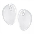 thumbnail image 1 of FITYLE 2x2Pcs Self Gel Forefoot Cushions Flip Flop Transparent for Sandals , clear, 2 Pcs, 1 of 10